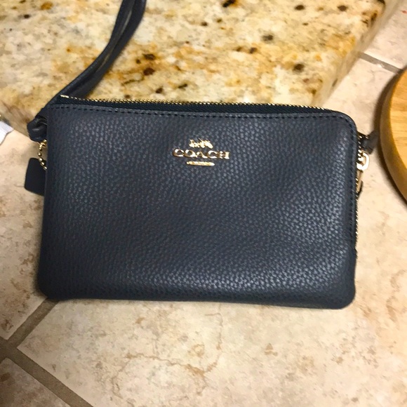 Coach Accessories Coach Tri Zip Leather Wallet Poshmark